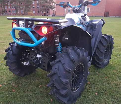 Fyrhjuling Can Am Outlander 1000 XMR stulen mellan Edsbro och Skebobruk
